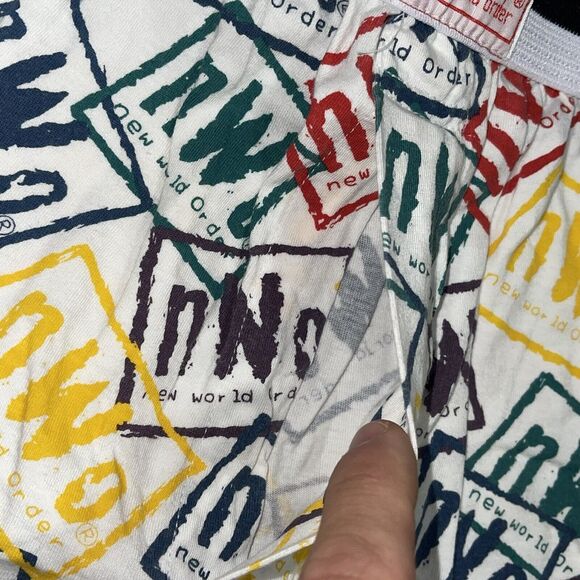 Vintage WCW NWO STING Wrestling Boxers Shorts Underwear 1998 WWF WWE Mens Small - Picture 6 of 9